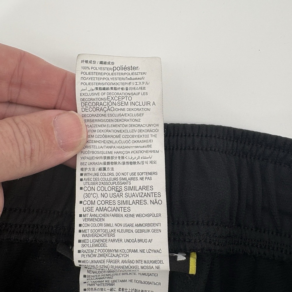 Under Armour Qualified Warm Up Sweatpant Zipper Pockets Men's Small 1270483 - Picture 10 of 11